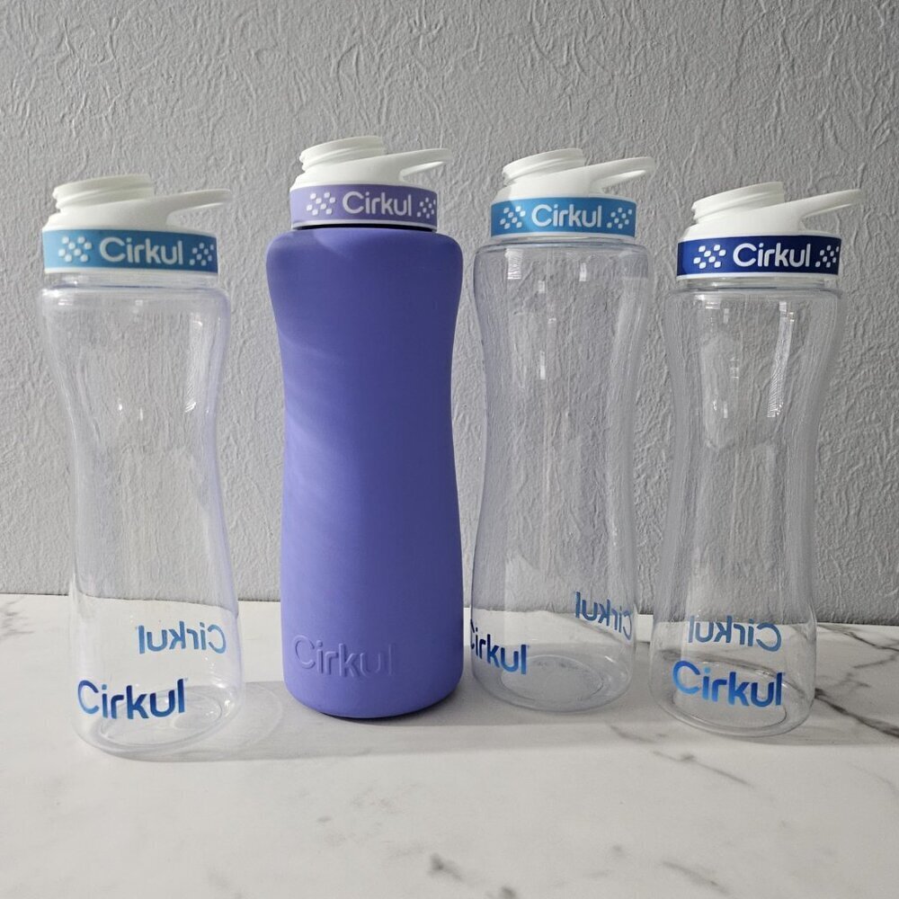 Cirkul Water Bottles Lot of 4 Reusable Drink Bottles Good Condition - Picture 3 of 3